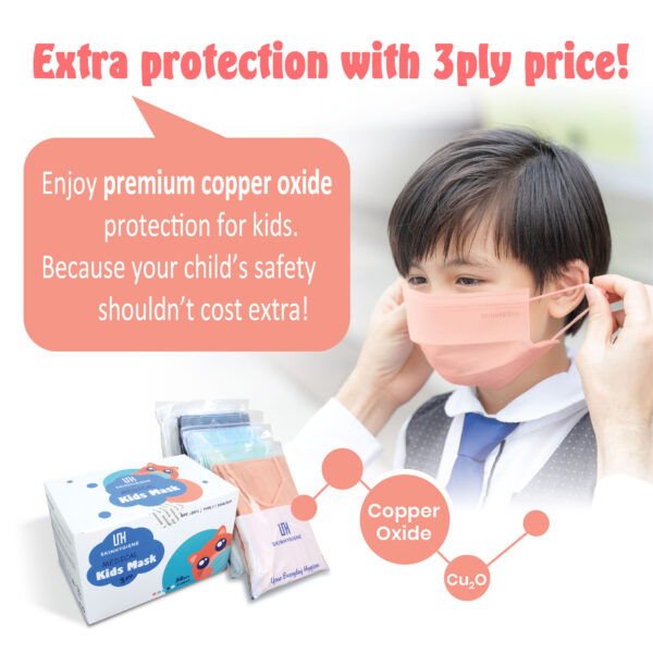 Skin Hygiene Medical Kids Mask- 5 Color - Image 7