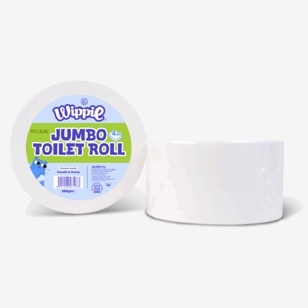 Wippie 【380g】4ply Jumbo Toilet Roll Tissue